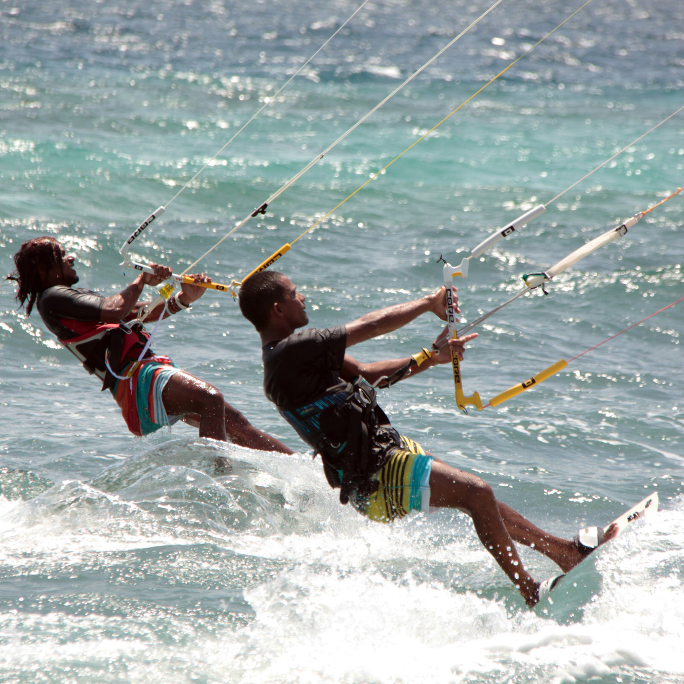 Kite surfing